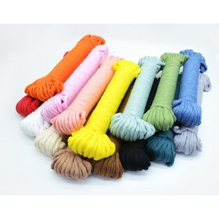 마크라메실 컬러 푼사 서양매듭재료, 1개, 15 옐로우