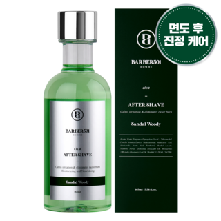 바버501 애프터 쉐이브 케어 그린, 165ml, 1개