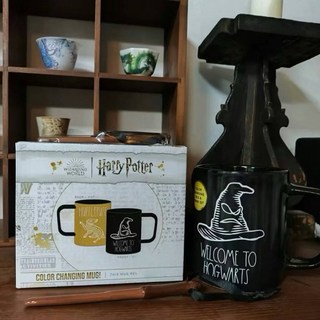 哈利波特魔法學院分院杯（遇熱變色，473 mL）- 霍格華滋主題變色馬克杯, 赫奇帕奇, 1個