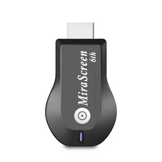 MiraScreen全自動無線影音電視棒, 1套, 黑