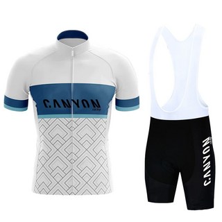 台灣-出貨【新款】CANYON新款骑行服短袖套装男夏季防晒公路自行车服速干透气男款