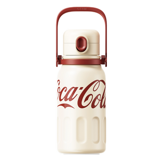 GERM可口可樂聯名保溫瓶 大容量保溫保冷 方便攜帶, 摩根白, 1個, 850ml