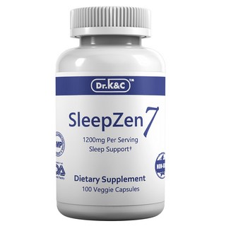 SleepGen7 1200 毫克素食膠囊, 1個, 100顆