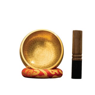 KOLKO 冥想頌缽套裝 (含缽、杵、墊) - 聲音療癒、身心靈放鬆、提升冥想品質, 冥想頌缽, 1個