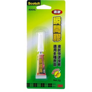 3M 4004L 液狀瞬間膠, 1個