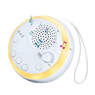 雪倫小舖 白噪音嬰兒助眠機 哄睡神器 安撫音樂 睡眠機 除噪助眠器, 睡眠夜燈音樂機-F, 1個