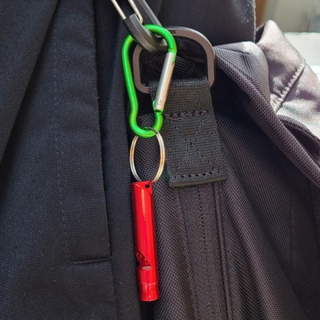 더블에이비 호신용 호루라기, 1개, 레드