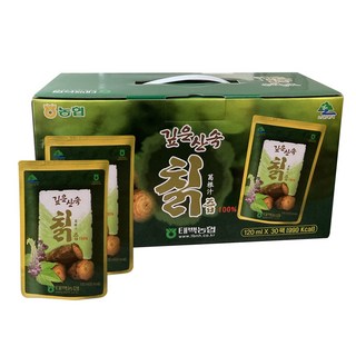 태백농협 칡즙 생칡즙 원액 100%, 30개, 120ml