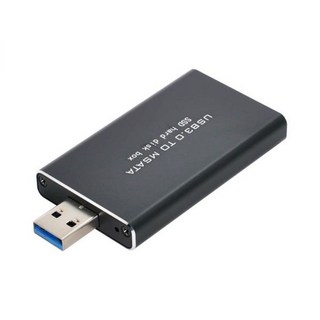 첸양 미니 PCIE mSATA to USB 30 외장 SSD PCBA 컨버터 어댑터 펜 드라이버 카드 케이스, mSATA를 USB 3.0으로