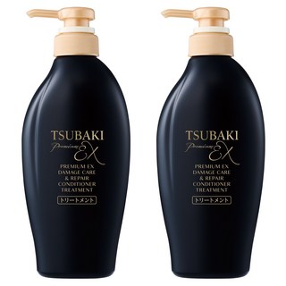 츠바키 프리미엄 EX 데미지케어 & 리페어 컨디셔너 트리트먼트 450ml, 2개