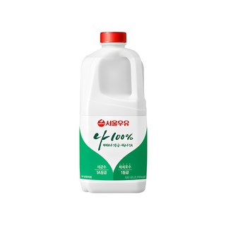 서울우유 나100% 1800ml x 1개 아이스박스+아이스팩기본제공, 1.8L, 2개