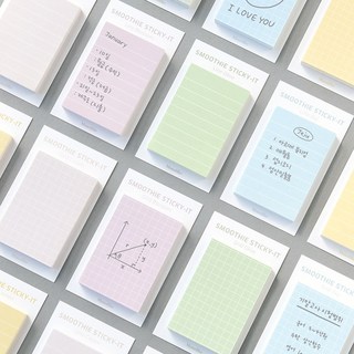 스무디 Ver.2 스티키 점착메모지, 02.Line Blossom, 옵션선택