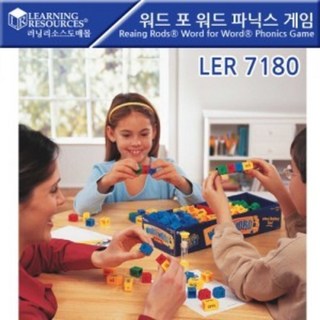 (러닝리소스) 워드 포 워드 파닉스 게임 LER7180, 1개