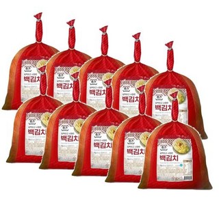 종가 담백하고 시원한 백김치, 10개, 3kg