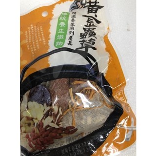 精選養生系列 黃金蟲草紅棗藥膳包, 1個