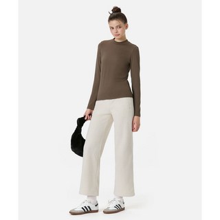 [백화점매장출고] 뮬라웨어 포근하고 부드러운 소프트 웜 하프넥 롱슬리브 AWNETL704