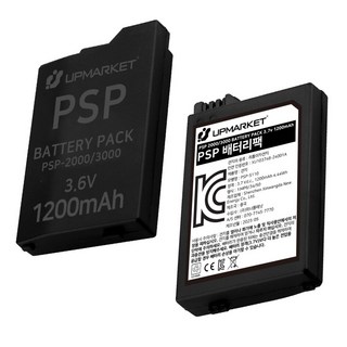 PSP 배터리 자체생산, 1개, 단품, PSP2000/3000 배터리팩