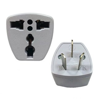 澳規三腳扁型電源轉接頭轉換器, 1個
