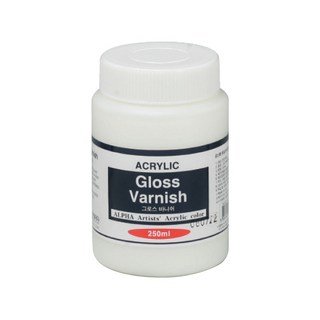 알파색채 그로스바니쉬 아크릴물감 보조제, 250ml, 1개