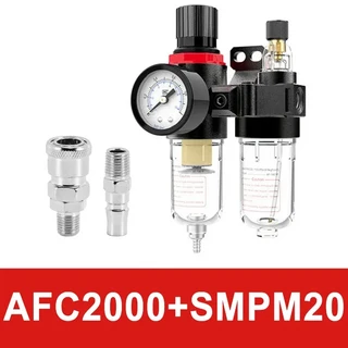 AFC2000 G1/4 공기 압축기 오일 물 분리기 필터는 압력 밸브 조절기 + 줄이기 위해 사용됩니다., [07] AFC w (SM20 PM20), [03] 20 Sets