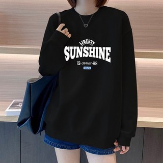 SUNSHIYE 秋季薄款圓領大學T 柔軟舒適 多色可選 簡約百搭 秋季必備