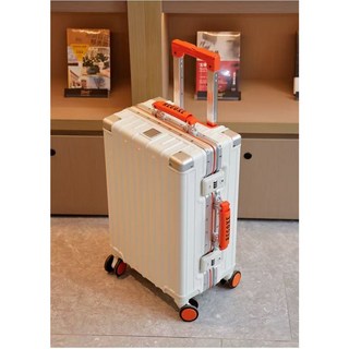 旅行箱 20吋22吋24吋26 吋鋁框行李箱 拉桿箱鋁框密碼箱 旅行箱行李箱學生拉桿箱鋁框防爆PC箱