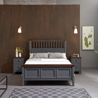 [숨결] 마일리 고무나무원목 침대 시리즈, 화장대, 아이보리