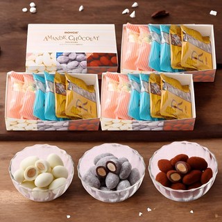 일본 로이스 통 아몬드 초콜릿 코팅 3가지맛 x2봉 3박스 세트