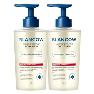 국내 유일 1회사용 피지 47%개선 BHA 여드름기능성 바디워시 모공트러블 각질개선 문제성피부 즉각보습, 2개, 500ml