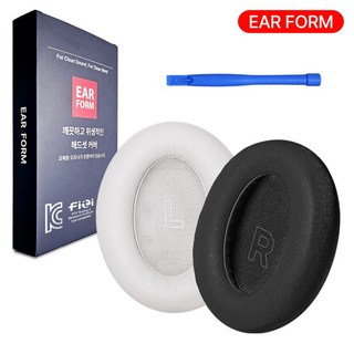 이어폼 보스 QC 울트라 헤드셋 커버 이어 패드, 블랙 H807, 1개