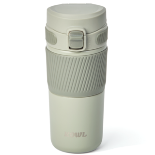 코울 테카포 원터치 데일리 스텐316 진공 보온보냉 거름망 차망 티 텀블러, 1개, 포레스트 그린, 450ml