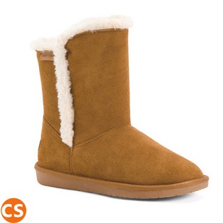 [미국직배송 블랙프라이데이 특가] 미네통카 여성 겨울 부츠 스웨이드 인조퍼 트림 털부츠 MINNETONKA Suede Faux Fur Trim Shearling Boots