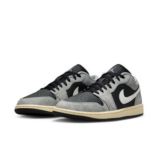 Air Jordan 1 Low 男休閒鞋 黑灰 HQ2010012