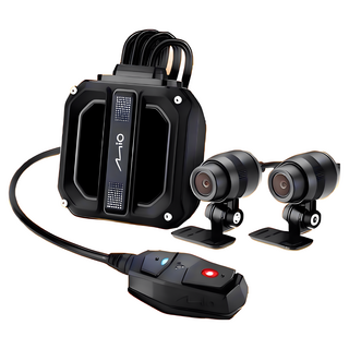 MIO MIVUE M802WD 勁系列 分離式WIFI GPS雙鏡頭機車行車記錄器, GPS模塊, 後置攝像頭, 256GB