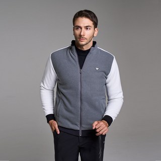 다운블로우 남성 스포츠 골프웨어 방풍 풀집업 패딩 점퍼 DB 6517