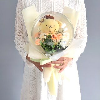 MORIANN 三麗鷗娃娃留言氣球花束, 布丁狗, 1組