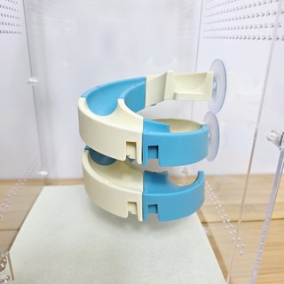 크레 도마뱀 백업, 1개, 베이지블루