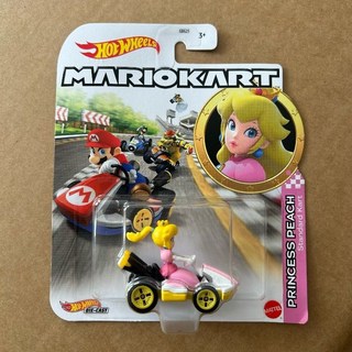 風火輪 瑪利歐經典小車四輛禮盒裝 GLN53 庫巴路易吉耀西卡丁車賽車, 1個, GBG28-PRINCESS PEACH