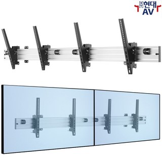 현대AV 대형 TV 벽걸이 브라켓