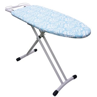 【雙手萬能】32吋高度可調直立透氣式燙衣板 (82cm燙衣面/布面隨機花色), 隨機花色