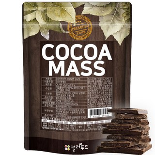 컬러푸드 코코아매스 다크초콜릿 100%, 1개, 300g
