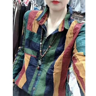 여성셔츠 무지 린넨 슬림핏 카디건 남방 빅사이즈 시크 면마 블라우스 면셔츠 상의