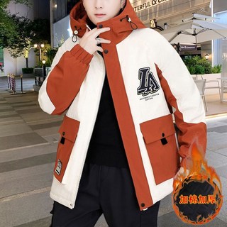 好評優選 冬季必備·特惠 秋冬款防寒保暖外套防風防水外套寬鬆外套休閒外套青少年保暖棉衣加絨加厚衝鋒衣夾克