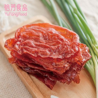 裕芳食品蔥燒薄肉乾(買一送一) 獨特蔥香酥脆口感獨立包裝方便攜帶超值優惠, 1個