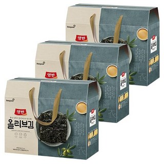 2026 동원 올리브 김 식탁 케이스 96g(24P*4g) 3세트 김선물세트, 96g