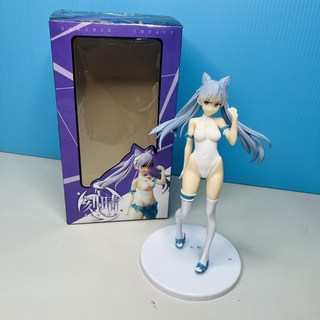 巨無霸GK泳裝刻晴公仔 原神璃月管理者玉衡星 霆霓快雨美少女擺件