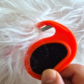 해다인 강아지 털제거기 엉긴털제거빗, 2개, 혼합색상