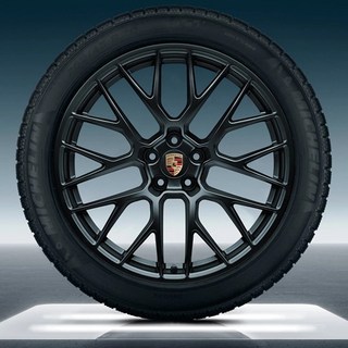 麗車坊 鋁圈 Replica RS-S 旋鍛 20吋 5孔112, 平光黑, 1個