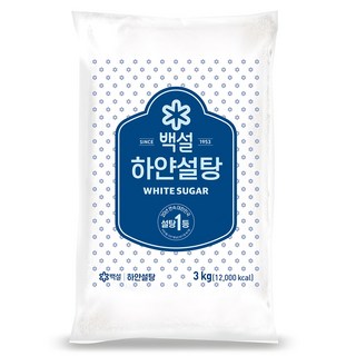 白雪BEKSUL 白砂糖, 3kg, 1包
