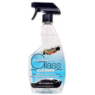 Meguiar's 美光 玻璃清潔劑 G8224 709ml 不留水痕清晰透亮 不咬隔熱紙, 1個